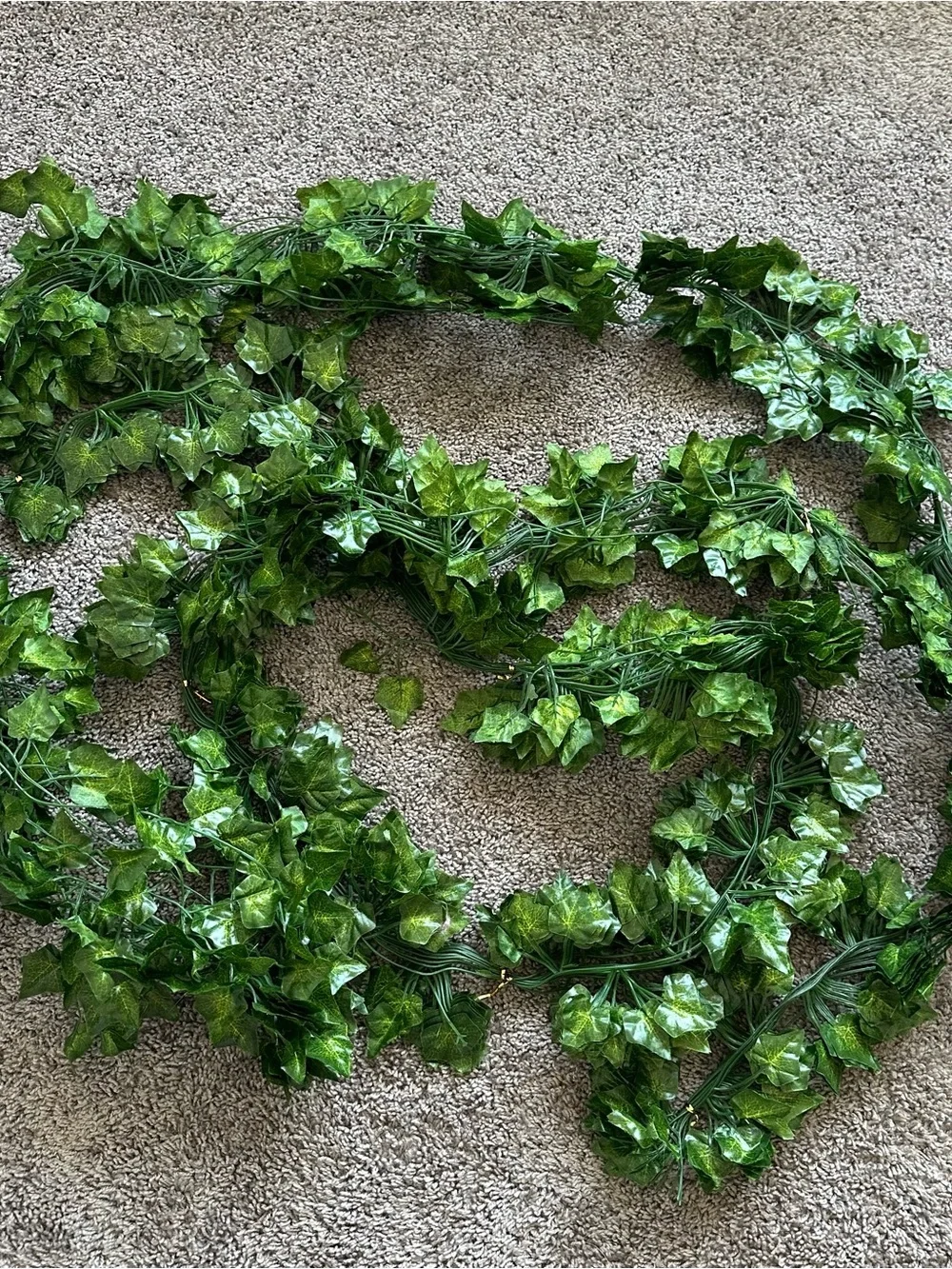 Amazon Faux Ivy Garland - Lush Green Decorative Vine